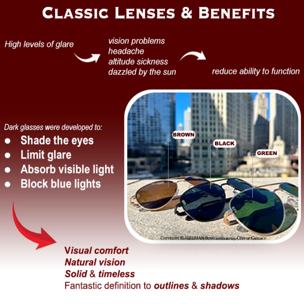 🇺🇸BROWN Classic Aviator Sunglasses - Picture 10 of 15